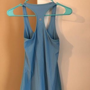 Blue striped lululemon tank!